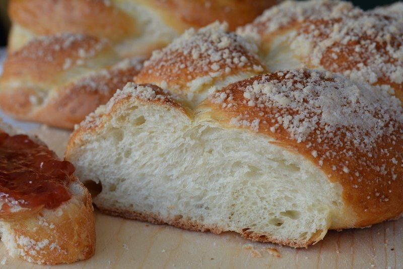 Chleb challah- chałka żydowska