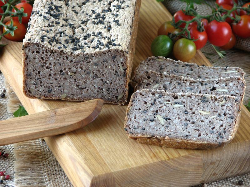 Chleb gryczany bez mąki
