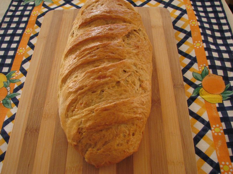 Chleb mleczny na zakwasie  Chleb mleczny na zakwasie