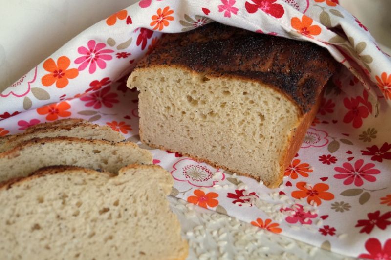Chleb mleczny z ryżem na drożdżach Chleb mleczny z ryżem na drożdżach
