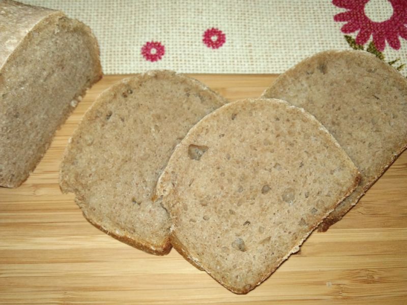 Chleb na zaczynie orkiszowym