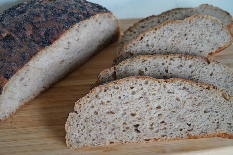 Chleb na zakwasie z zaparką