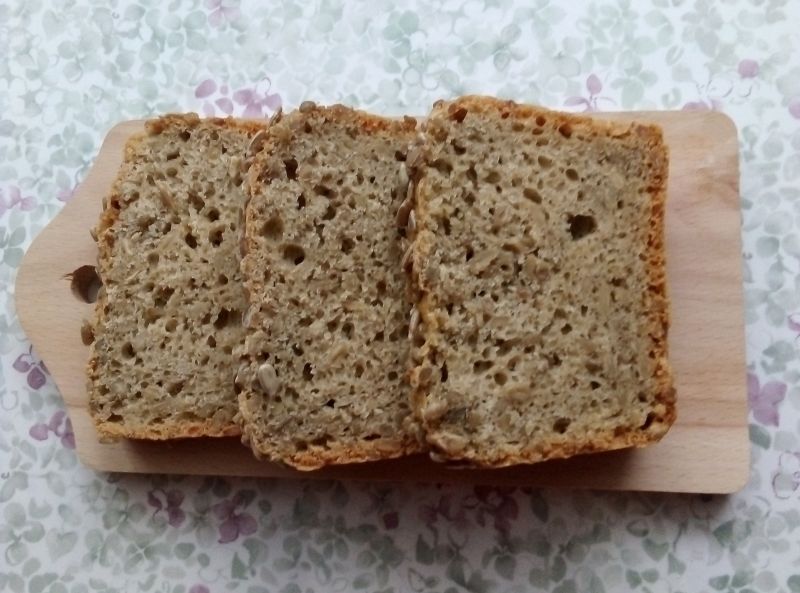 Chleb orkiszowo - gryczany ze słonecznikiem Chleb orkiszowo - gryczany ze słonecznikiem