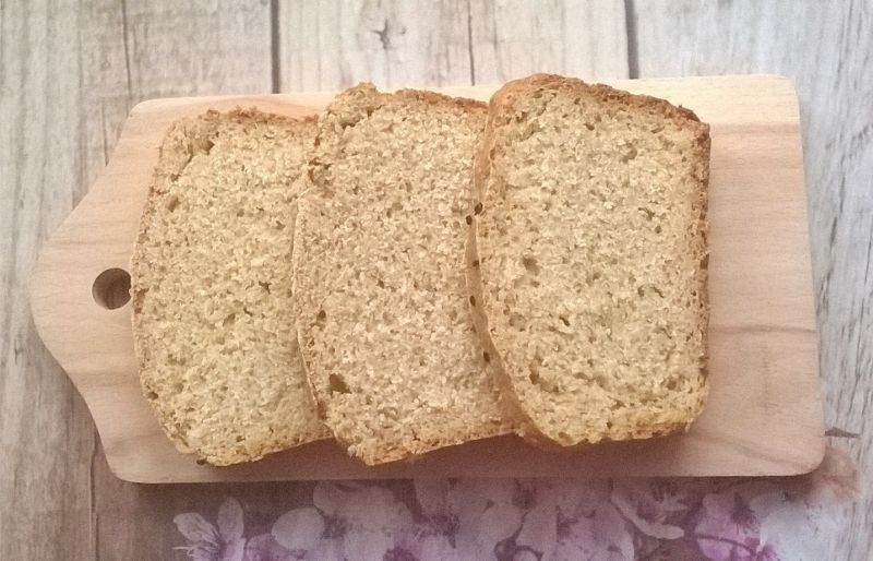 Chleb orkiszowo - jęczmienny na serwatce