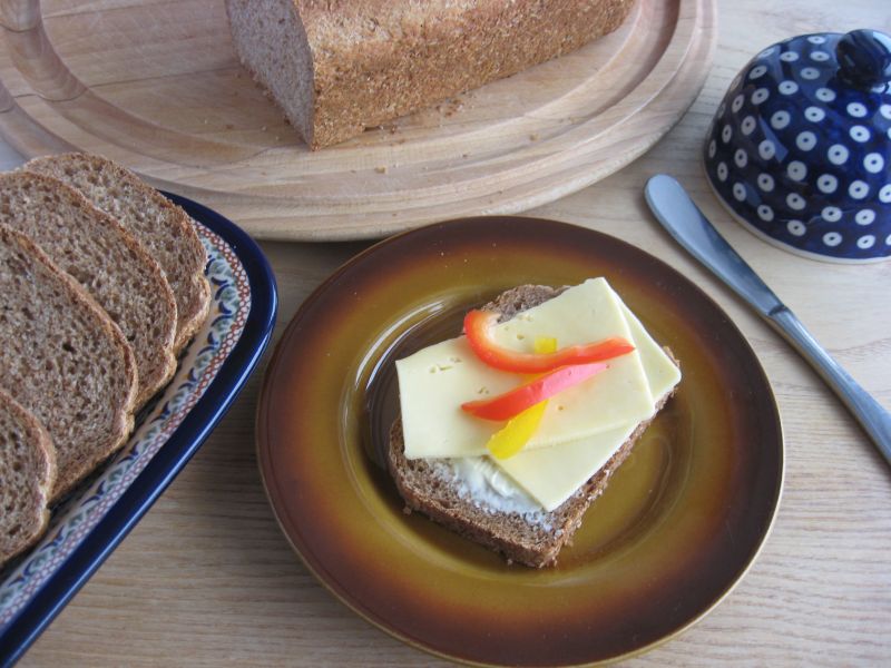 Chleb otrębowy na drożdżach Chleb otrębowy na drożdżach