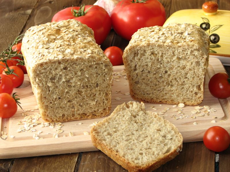 Chleb owsiany na zakwasie Chleb owsiany na zakwasie