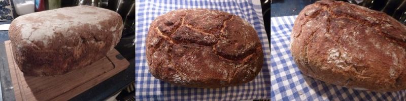 Chleb pieczony w naczyniu żaroodpornym