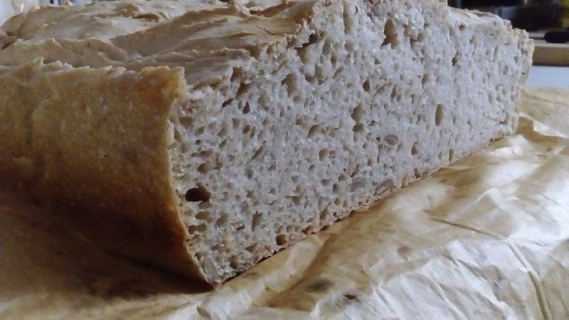 CHLEB PSZENNO-ŻYTNI Z ORZESZKAMI PINII I PESTKAMI CHLEB PSZENNO-ŻYTNI Z ORZESZKAMI PINII I PESTKAMI