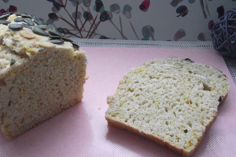 Chleb pszenny z dynią Chleb pszenny z dynią