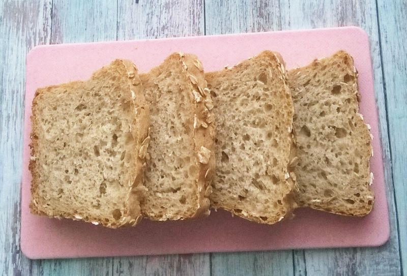 Chleb pszenny z płatkami owsianymi Chleb pszenny z płatkami owsianymi