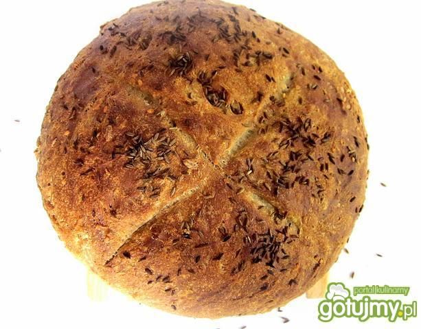 Chleb razowy pszenno-żytni z kminem 