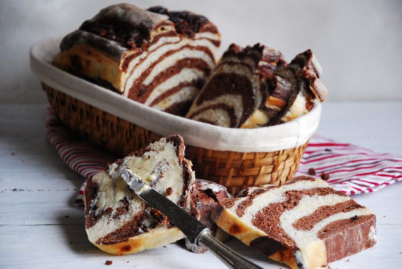 Chleb śniadaniowy "Zebra"