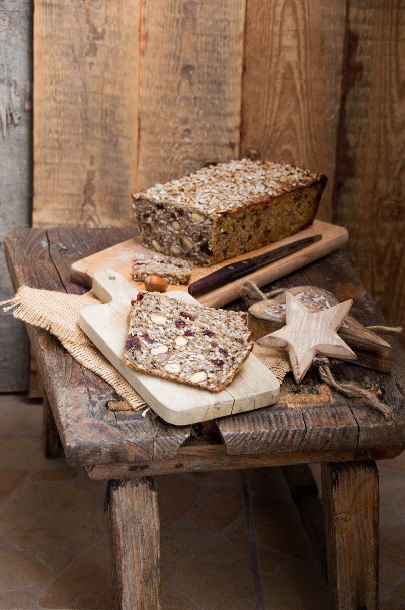 Chleb wieloziarnisty z żurawiną Chleb wieloziarnisty z żurawiną