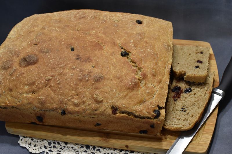 Chleb XXL z żurawiną