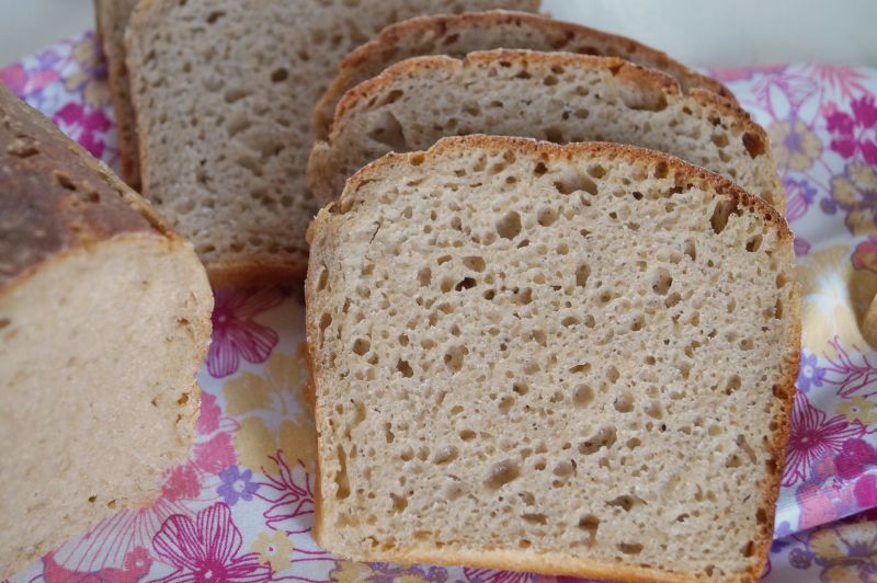 Chleb z amarantusem na zakwasie