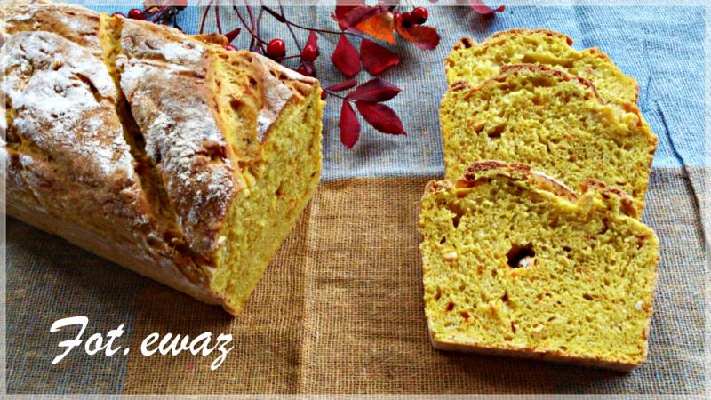 Chleb z popcornem i kurkumą  Chleb z popcornem i kurkumą