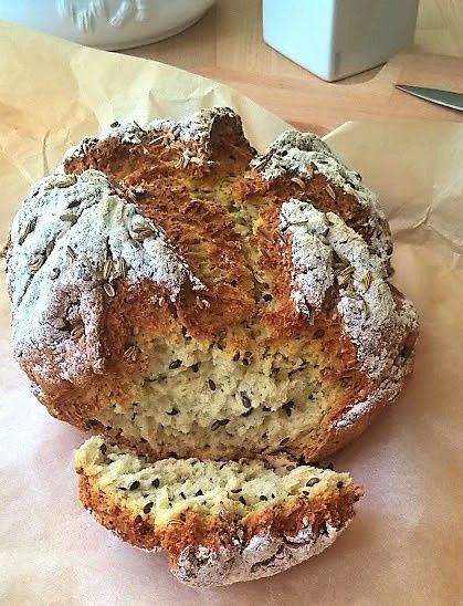 Chleb z ziarnami bez drożdży