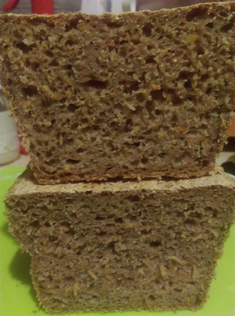 Chleb zakwasowy z dynią