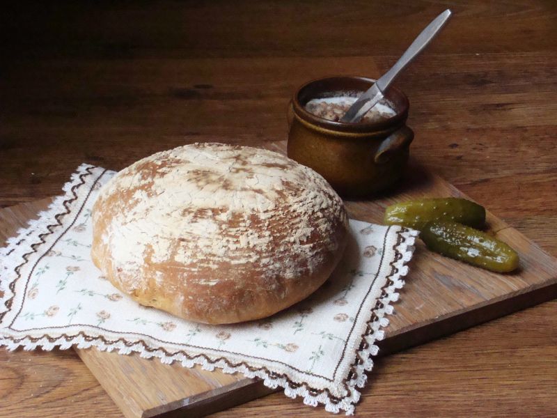 Chleb żurkowy z ziołami Chleb żurkowy z ziołami