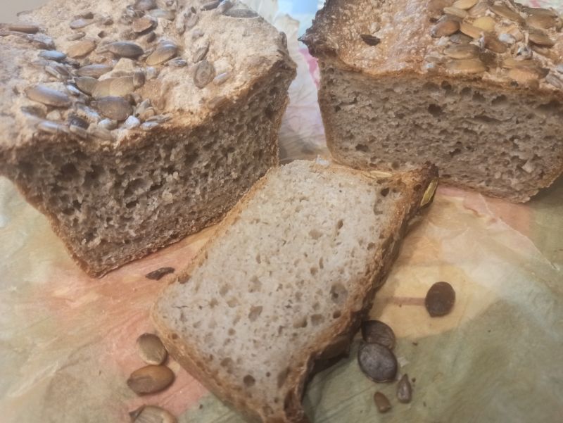 Chleb żytni na drożdżach