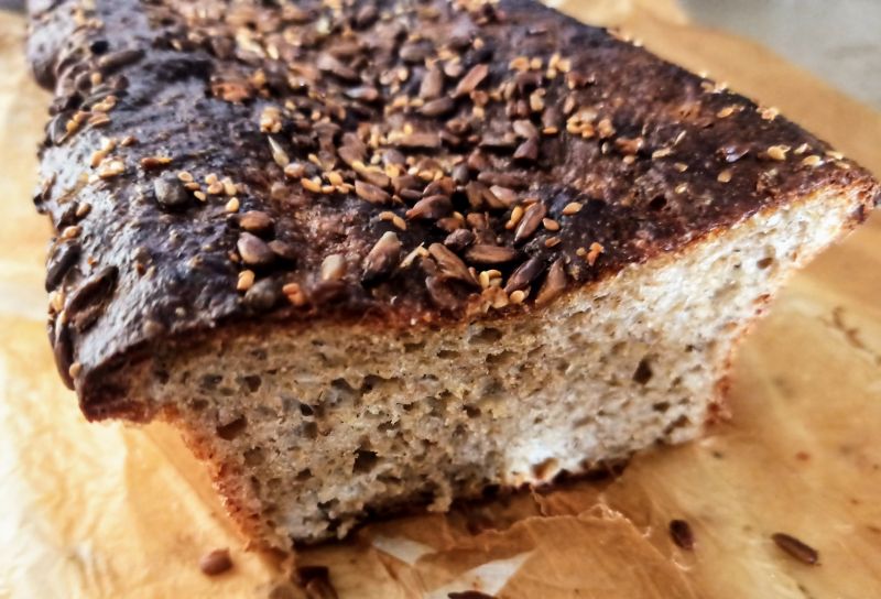 Chleb żytni ze słonecznikiem Chleb żytni ze słonecznikiem