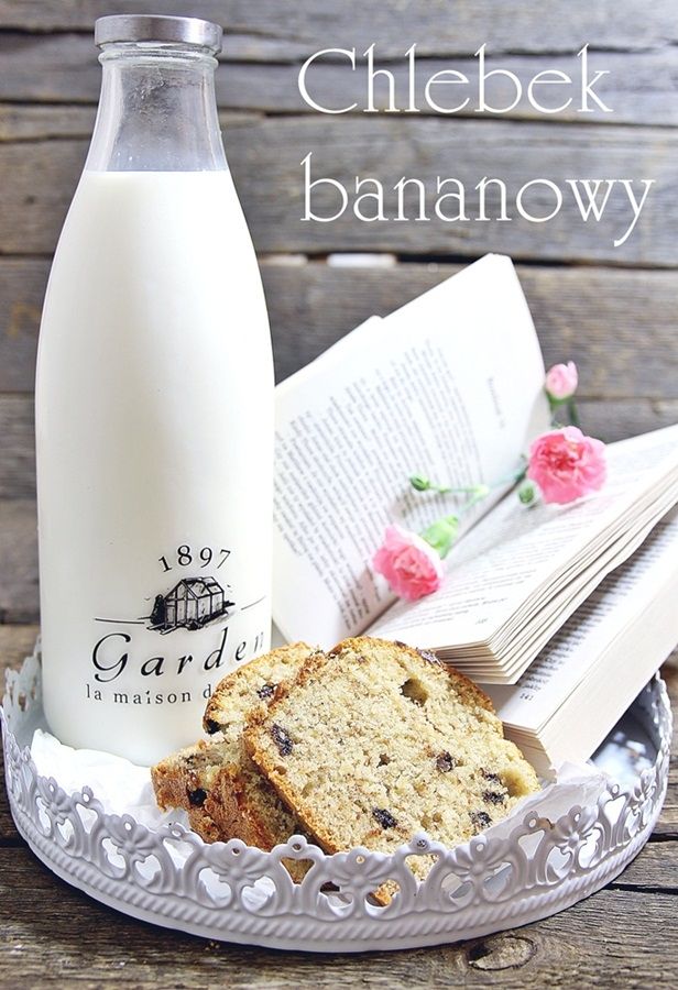 Chlebek bananowy, bananowe ciasto Chlebek bananowy, bananowe ciasto