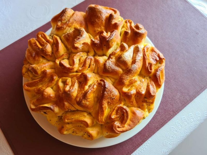 Chlebek czosnkowy z ziołami