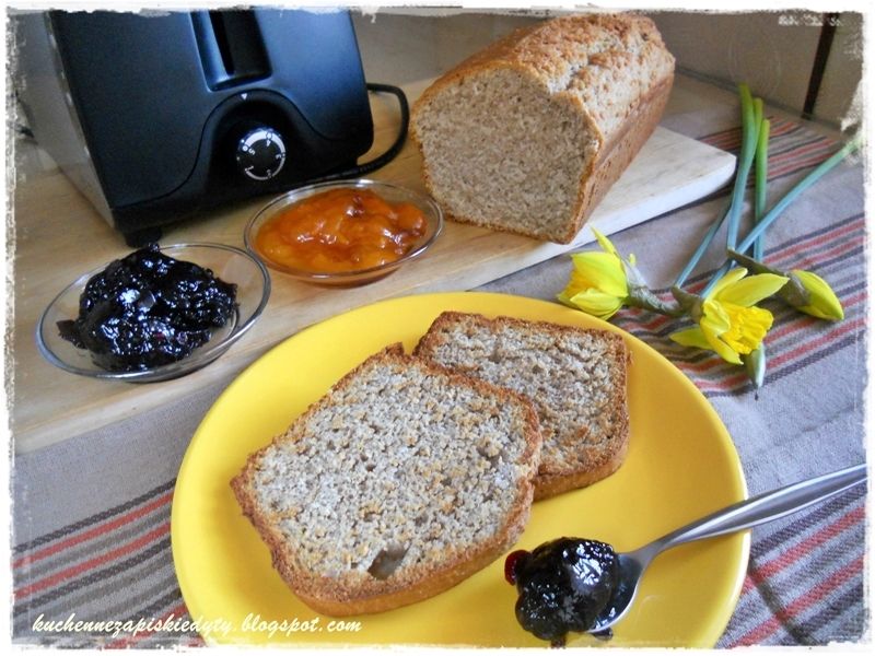 Chlebek kokosowy do opiekania Chlebek kokosowy do opiekania
