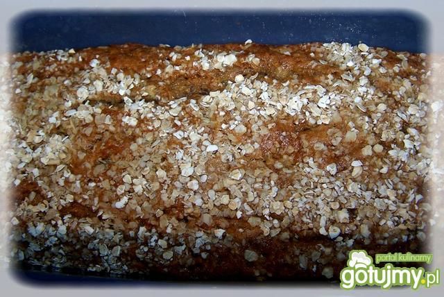 Chlebek owsiano-bananowy Chlebek owsiano-bananowy