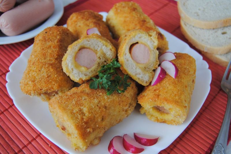 Chlebowe krokiety Chlebowe krokiety