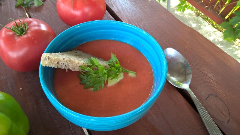 Chłodnik al'a gazpacho Chłodnik al'a gazpacho