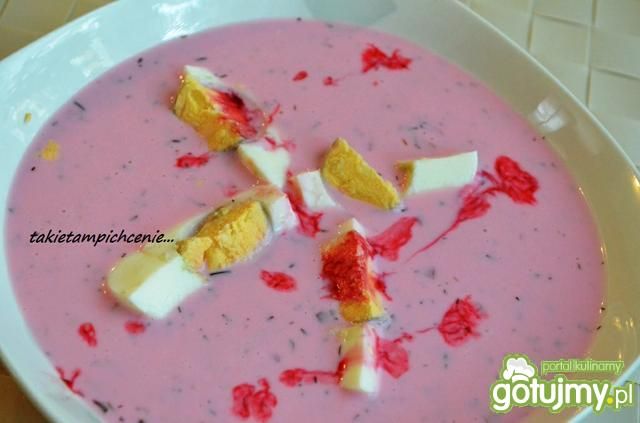 Chłodnik "botwinkowy" 