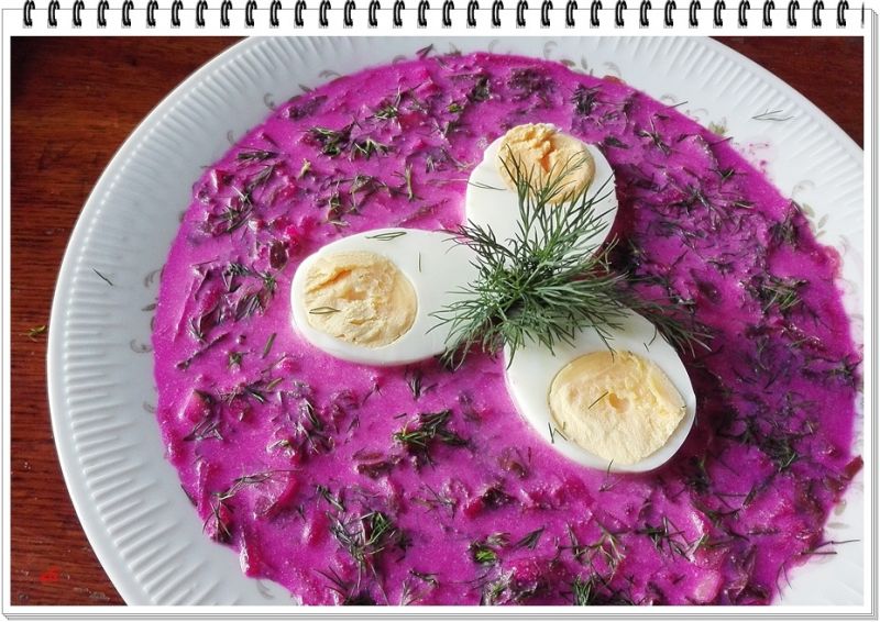 Chłodnik Eli z botwinki