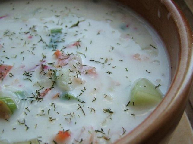 Chłodnik na maślance