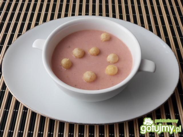 Chłodnik truskawkowo-agrestowy