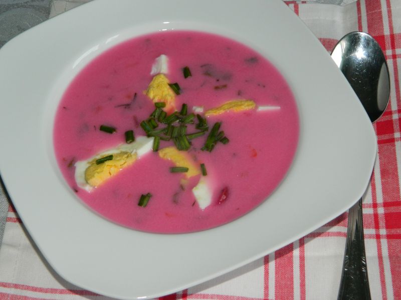 Chłodnik z botwinką