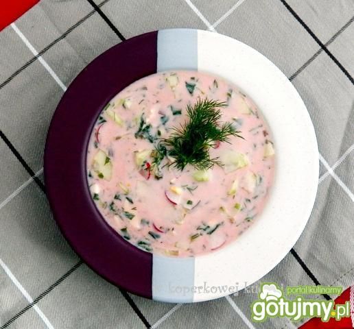 Chłodnik z botwinką na upały Chłodnik z botwinką na upały