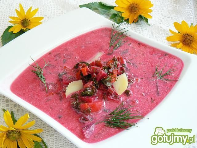 Chłodnik z botwinki