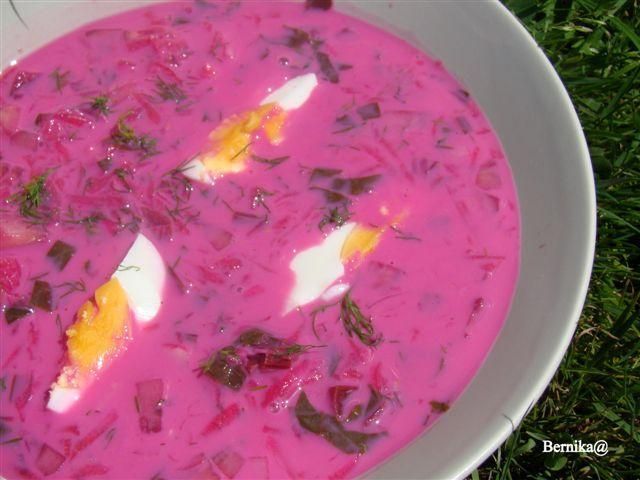 Chłodnik z botwinki