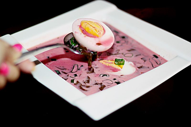 Chłodnik z botwinki Chłodnik z botwinki