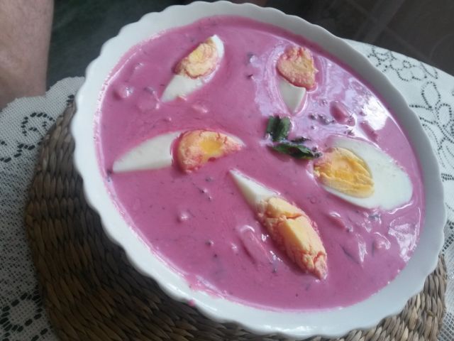 Chłodnik z buraczków