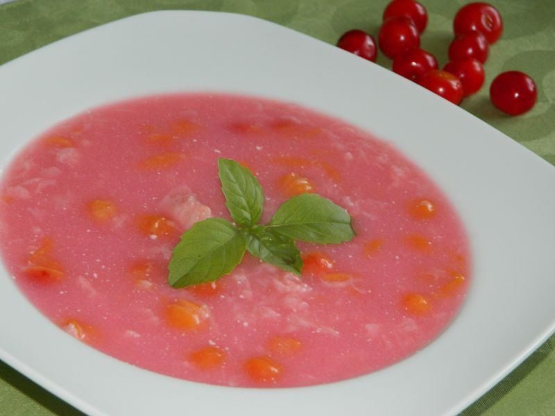 Chłodnik z czereśni Chłodnik z czereśni