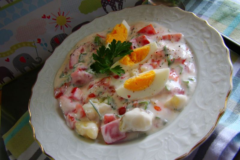 Chłodnik z pomidorów