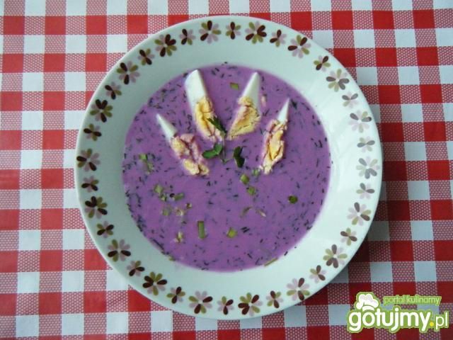 Chłodnik z pysznej botwinki 