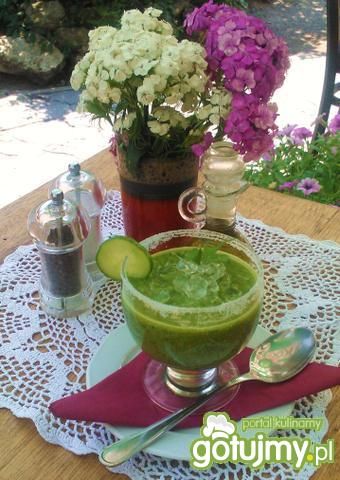 Chłodnik z zielonych warzyw