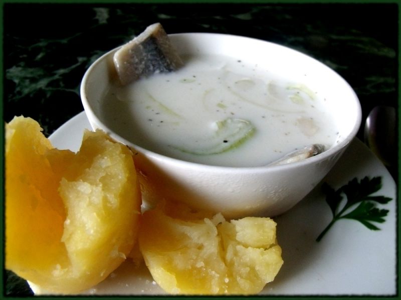 Chłodnik ze śledziem Chłodnik ze śledziem