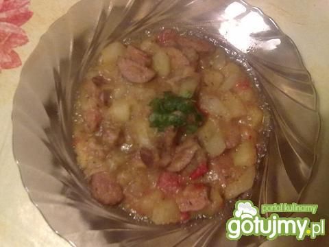 Chłopski garnek z mięsem