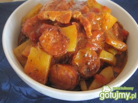 Chłopski kociołek w ziołach