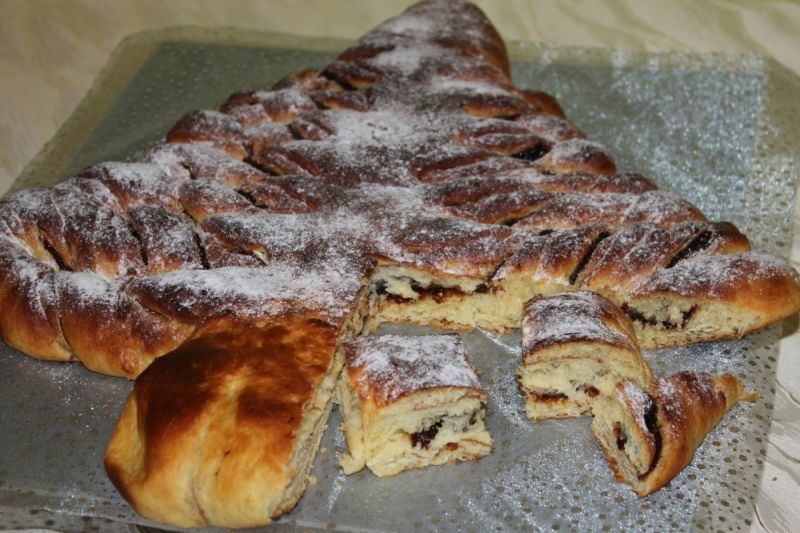 Choinka z powidłami i cynamonem Choinka z powidłami i cynamonem