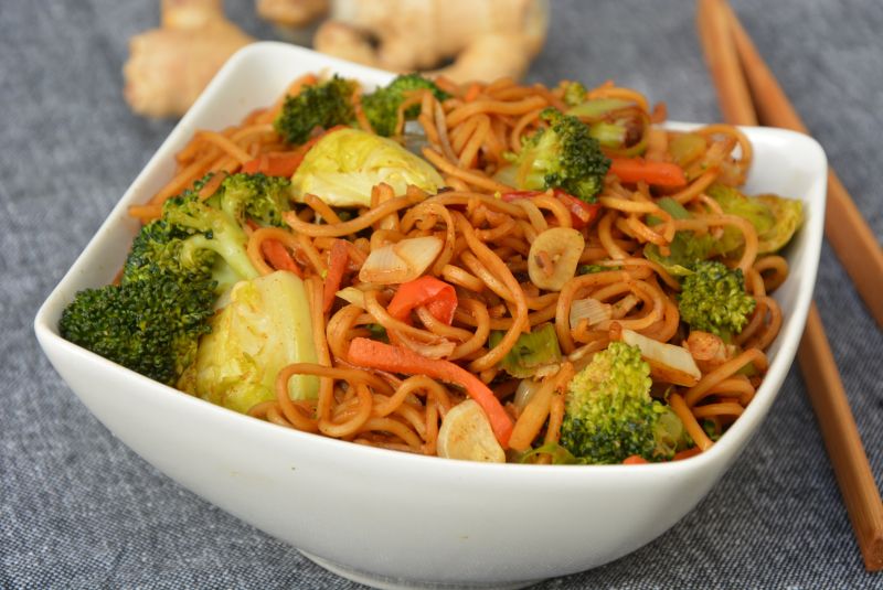 Chow Mein z warzywami
